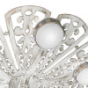 Люстра светодиодная потолочная LED плоская круглая S2440-6